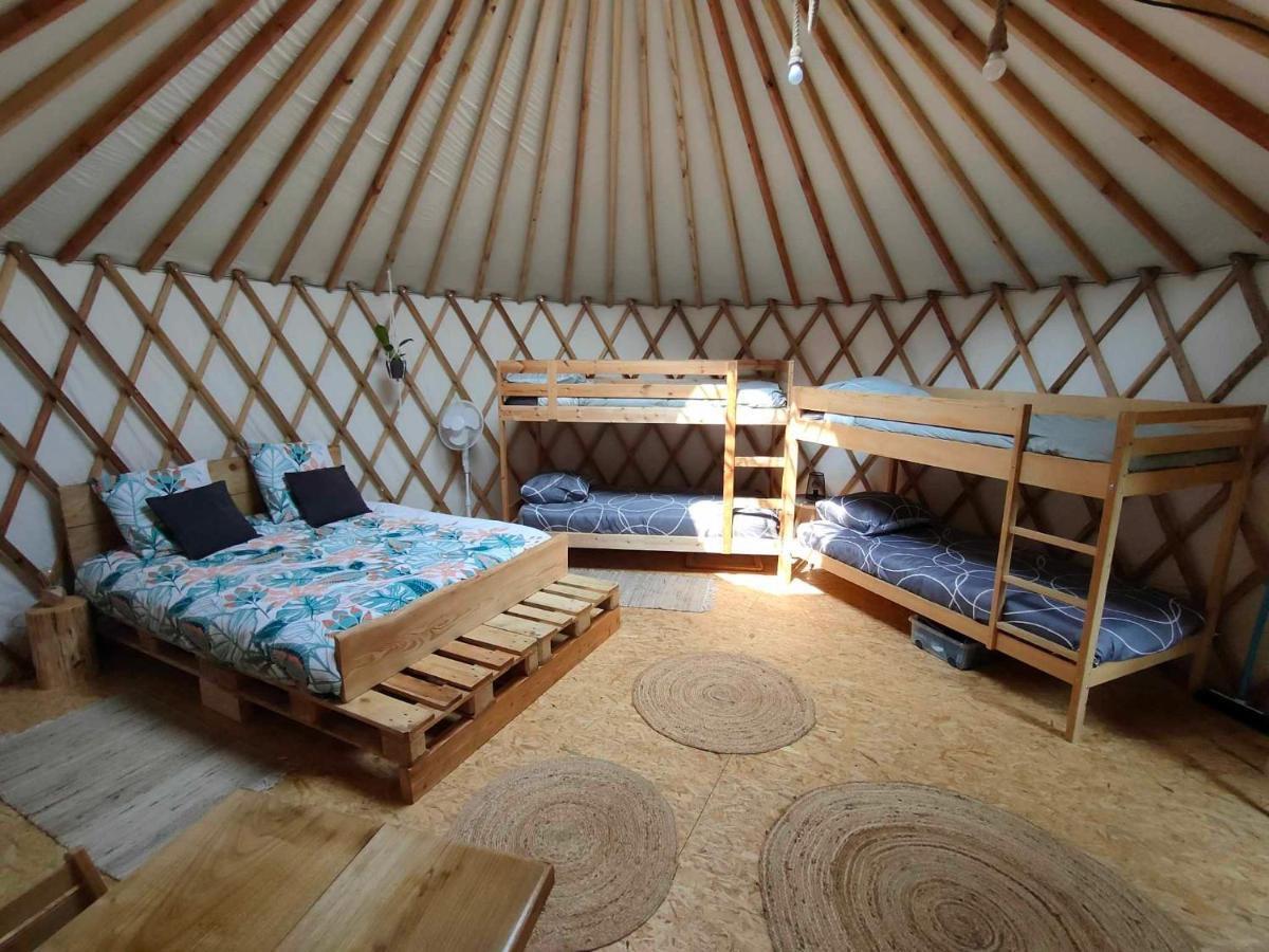 La Yourte Des Bibis Fréland Esterno foto